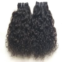 Natural Temple Donated Curly Hair Extension