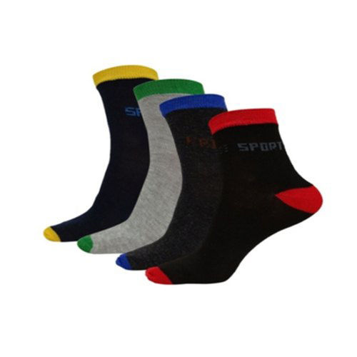 Mens Plain Casual Ankle Socks