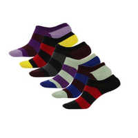 Mens Cotton Lycra Loafer Socks