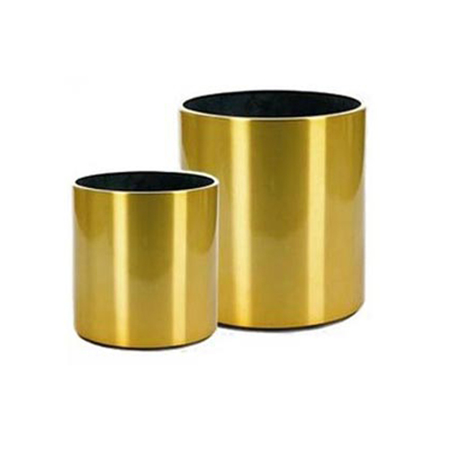 Stainless Steel Golden Planter