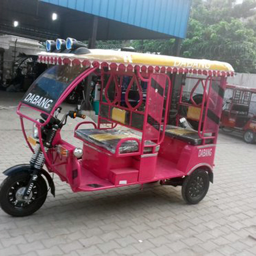 850 W Battery Operated Electric Rickshaw