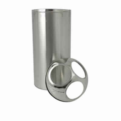 Stainless Steel Push Dustbin