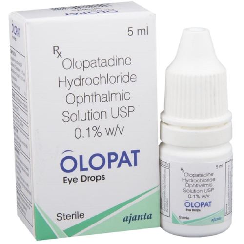 Olopatadine Hydrochloride Ophthalmic Solution 1% Age Group: Adult