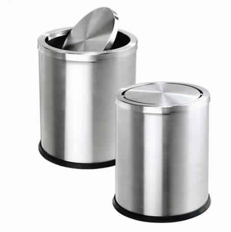 Stainless Steel Swing Dustbin