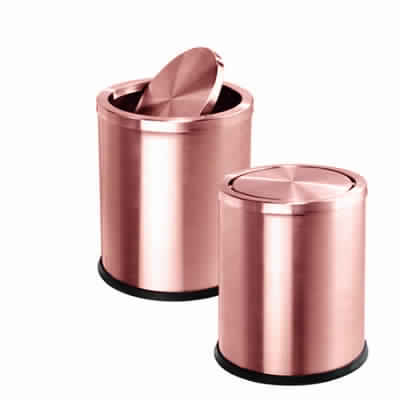 Copper Swing Dustbin