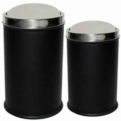 Stainless Steel Colored Swing Dustbin