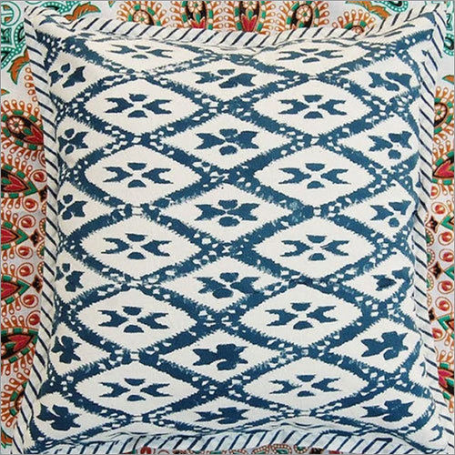 Block Printed Cushion Cover Set Of 