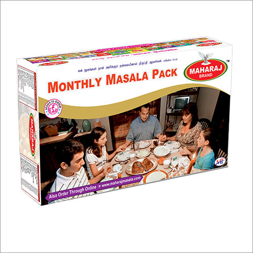 Mixed Powdered Spices Monthly Masala Combo Pack