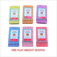FIRE PLAY BRIGHT COTTON DHOTI