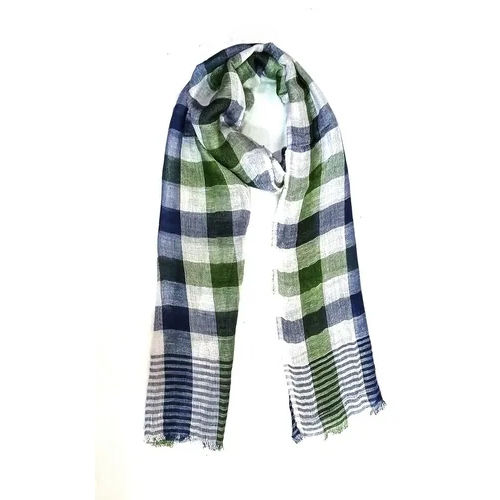 Viscose Checks Printed Fancy Scarves