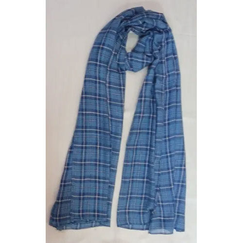 Cotton Check Printed Scarves