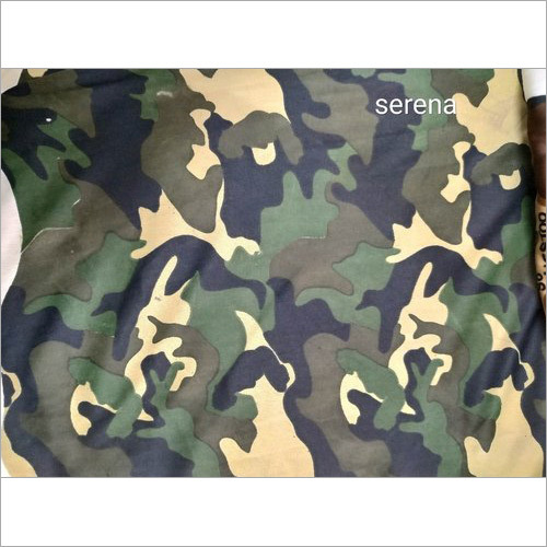 Summer Wear Camouflage Prints T Shirt Fabric