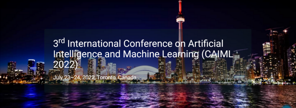 International Conference on Artificial Intelligence and Machine Learning (CAIML)