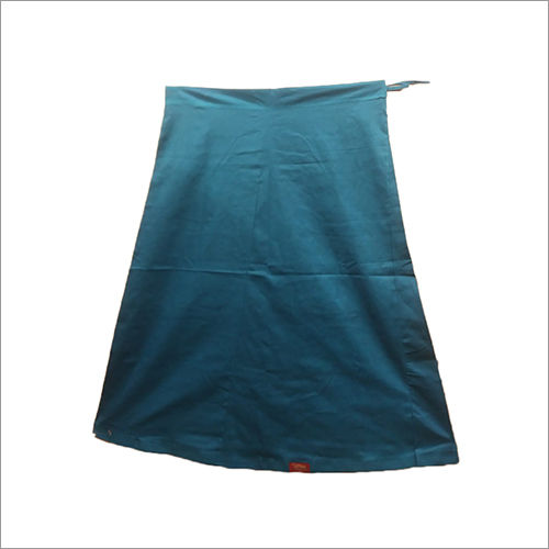 Washable Cotton Plain Blue Color Ladies Petticoat