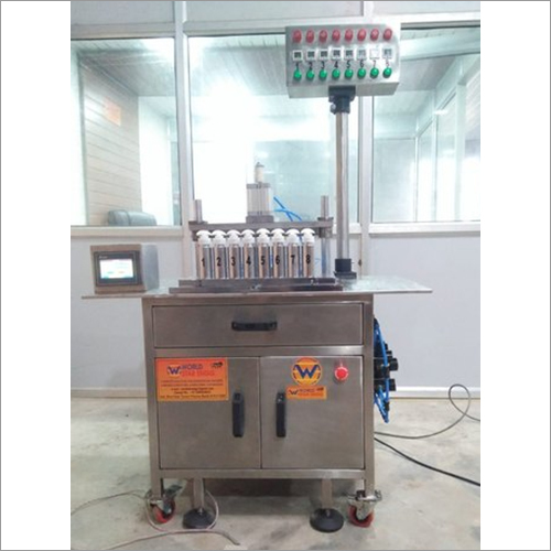 Semi Automatic Lotion Pump Leakage Testing Machine By WORLD STAR ENGG.