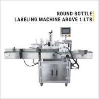 Round Bottle Sticker Labeling Machine