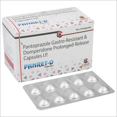 Pantoprazole Gastro Resistant And Domperidone Prolonged Release Capsules