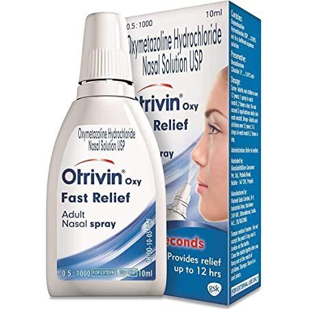 Oxylometazoline Hydrochloride Nasal Solution Usp General Medicines