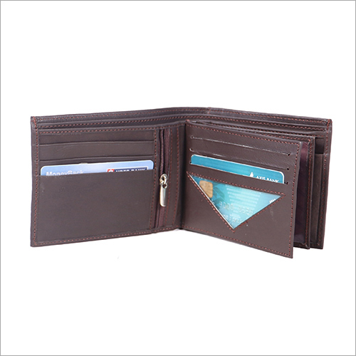 Double Bifold Leather Wallet