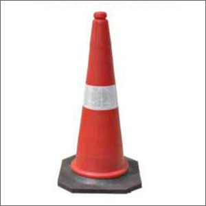Rubber Base Cones For Traffic Controls