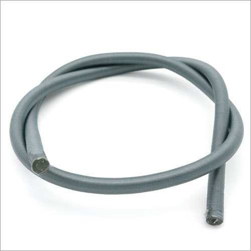 Black Hollow Rubber Cord