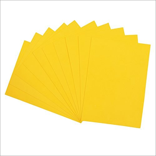 Yellow Foam Rubber Sheet