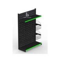 Powder Coating Metal Wire Basket Display Rack Noodle