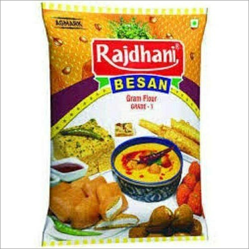 Colored Besan Packaging Pouch