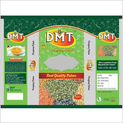 DMT Pulses Packaging Pouch By JAI RAJ PRINT PACK PRIVATE LIMITED