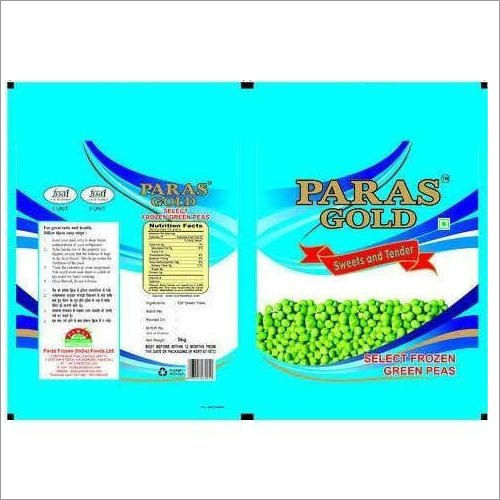 Frozen Peas Packaging Bag