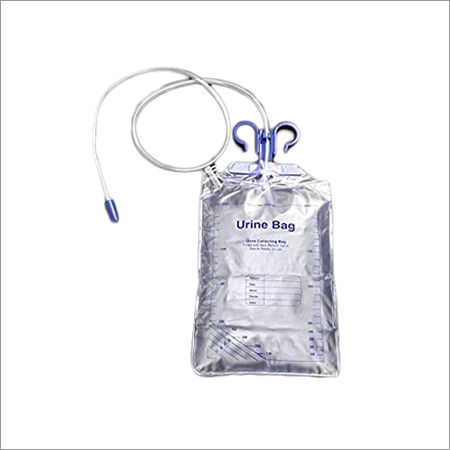 Disposable Urine Bag Color Code: Silver