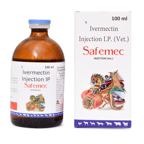 Ivermectin Injection IP Vet By SAFECON LIFE SCIENCES