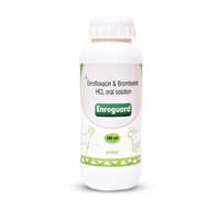 Enrofloxacin Bromhexine Hcl Oral Solution 500ml - Packaging Type: Bottle