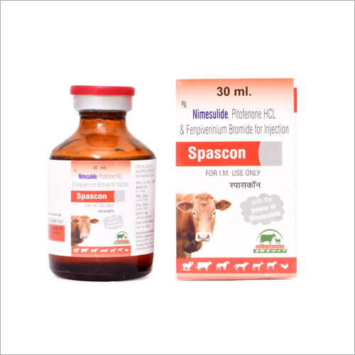Nimesulide Pitofenone HCL and Fenpiverinium Bromide for Injection