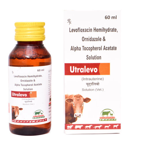 Levofloxacin Hemihydrate Ornidazole and Alpha Tocopherol Acetate Solution