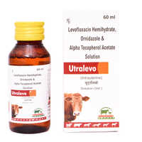 Levofloxacin Hemihydrate Ornidazole and Alpha Tocopherol Acetate Solution