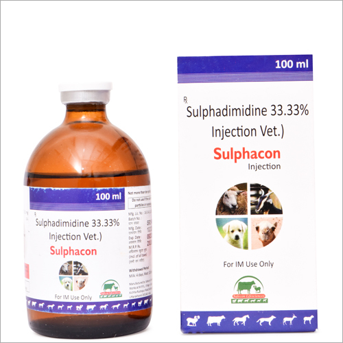 Sulphadimidine 33.33% Injection Vet