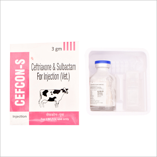 Ceftriaxone & Sulbactam For Injection Vet