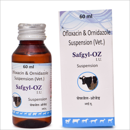 Ofloxacin and Ornidazole Suspension (Vet)