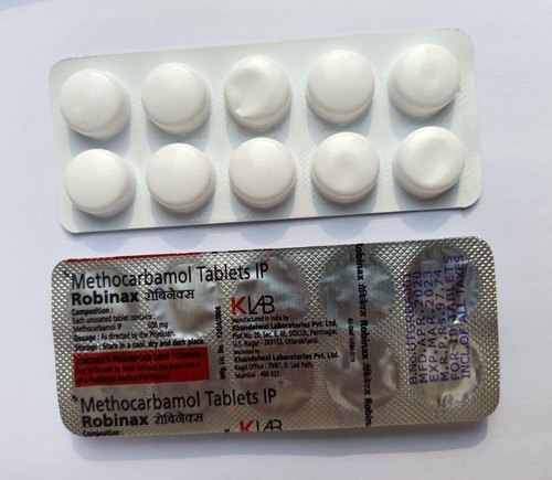 Methocarbamol Tablets I.P. 500 Mg General Medicines