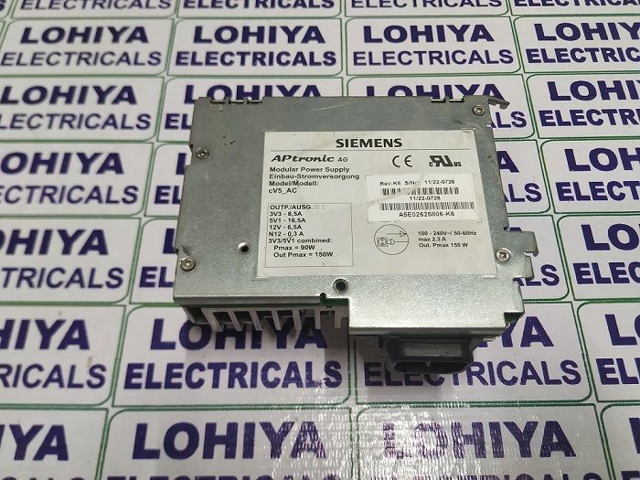 SIEMENS A5E02625806-K6 POWER SUPPLY