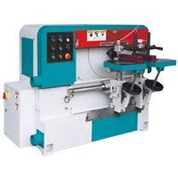 White Rectangular Tenoner Model Dad-115  Oscillating Mortiser Model Mom-130