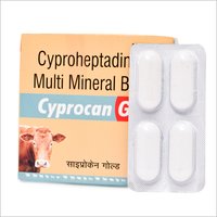 Cyproheptadine and Multi Mineral Bolus