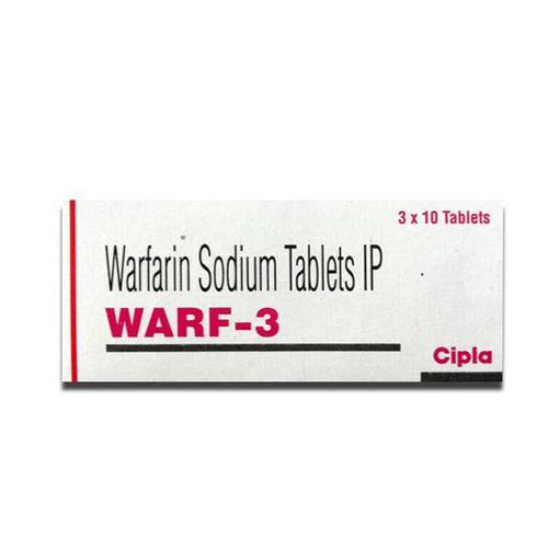Warfarin Sodium Tablets I.P. 3 mg