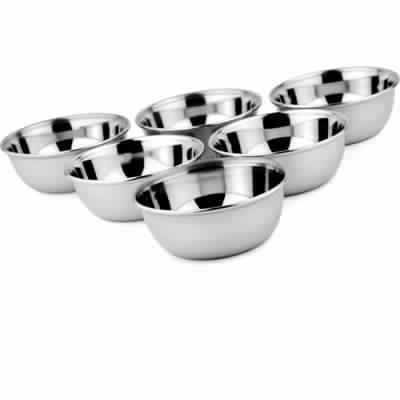 Stainless Steel Curry Bowl Set
