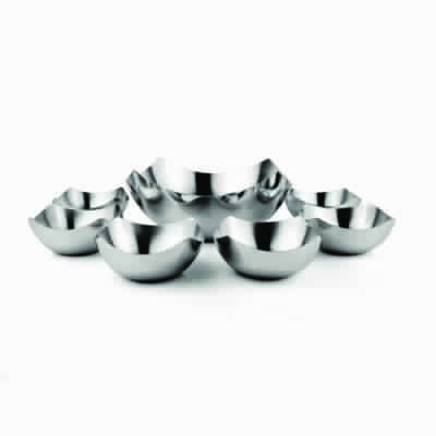 Set of 7 Stainless Steel Designer Bowl