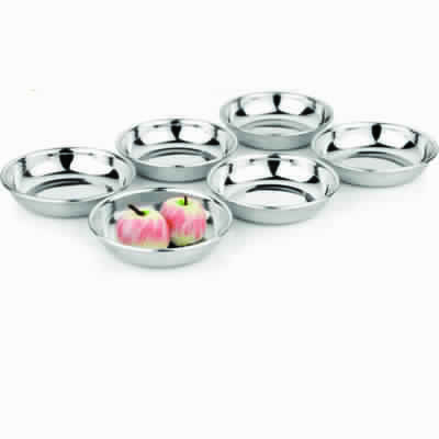 Stainless Steel Halwa Katori / Bowl Set