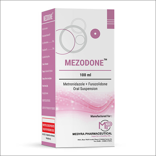 100ml Metronidazole Furazolidone Oral Suspension