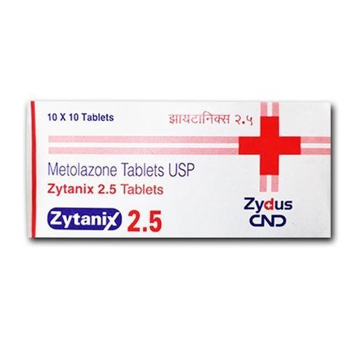 Metolazone Tablets I.P. 2.5 Mg General Medicines