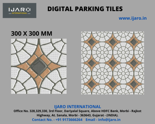 300mmx300mm Parking Tiles